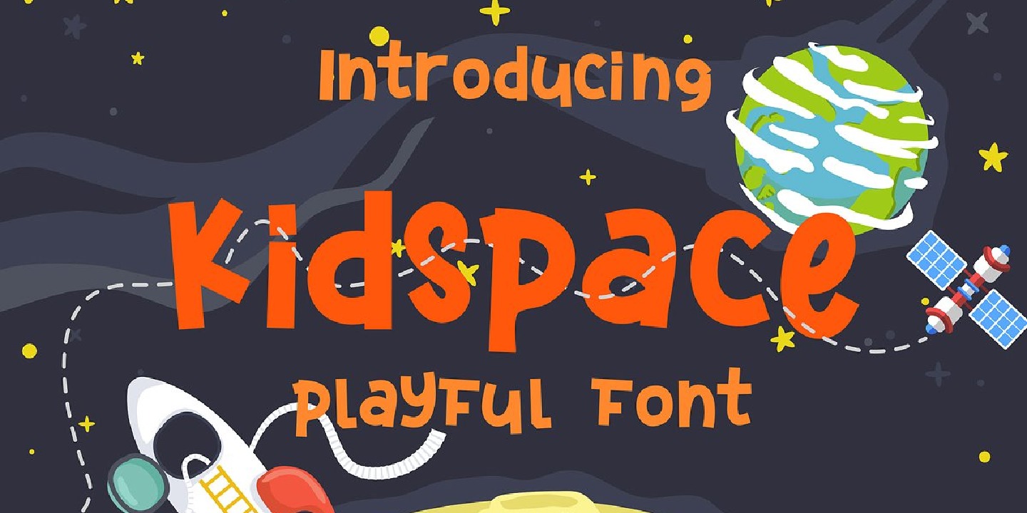 Schriftart Kidspace